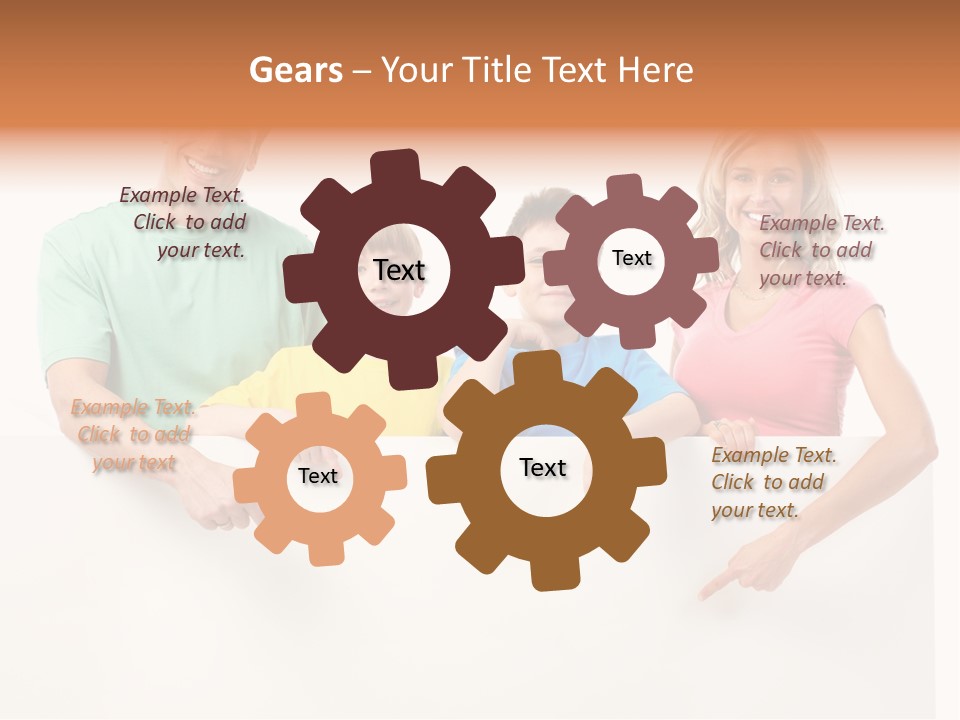 People Child Mom PowerPoint Template