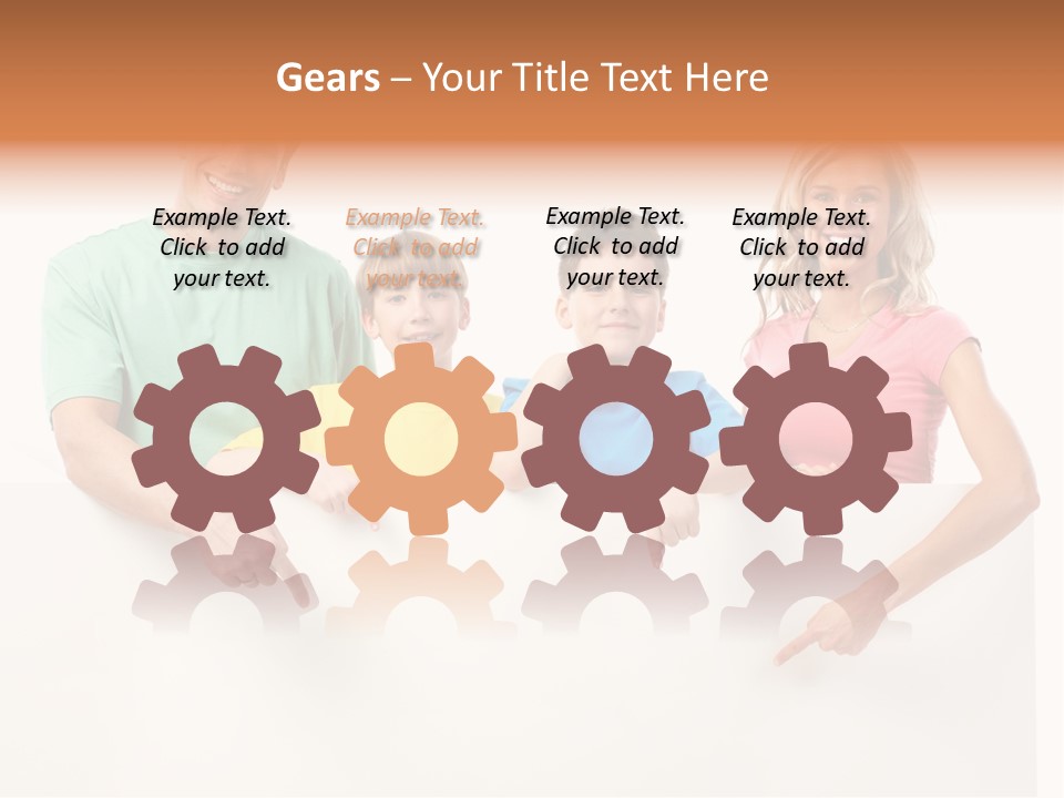 People Child Mom PowerPoint Template