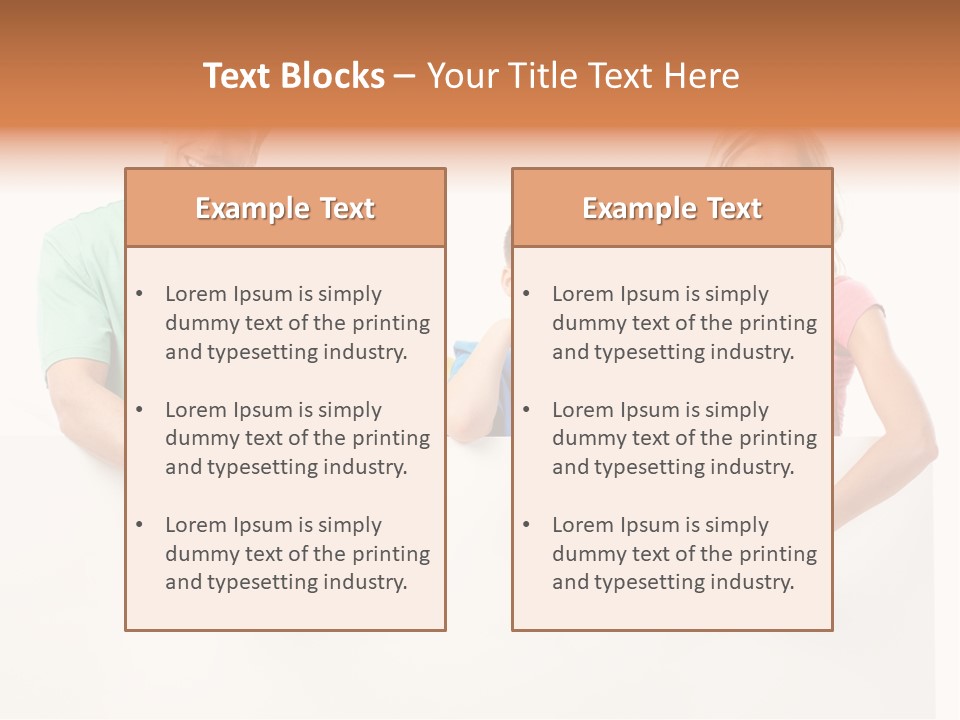 People Child Mom PowerPoint Template