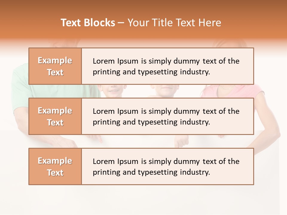 People Child Mom PowerPoint Template