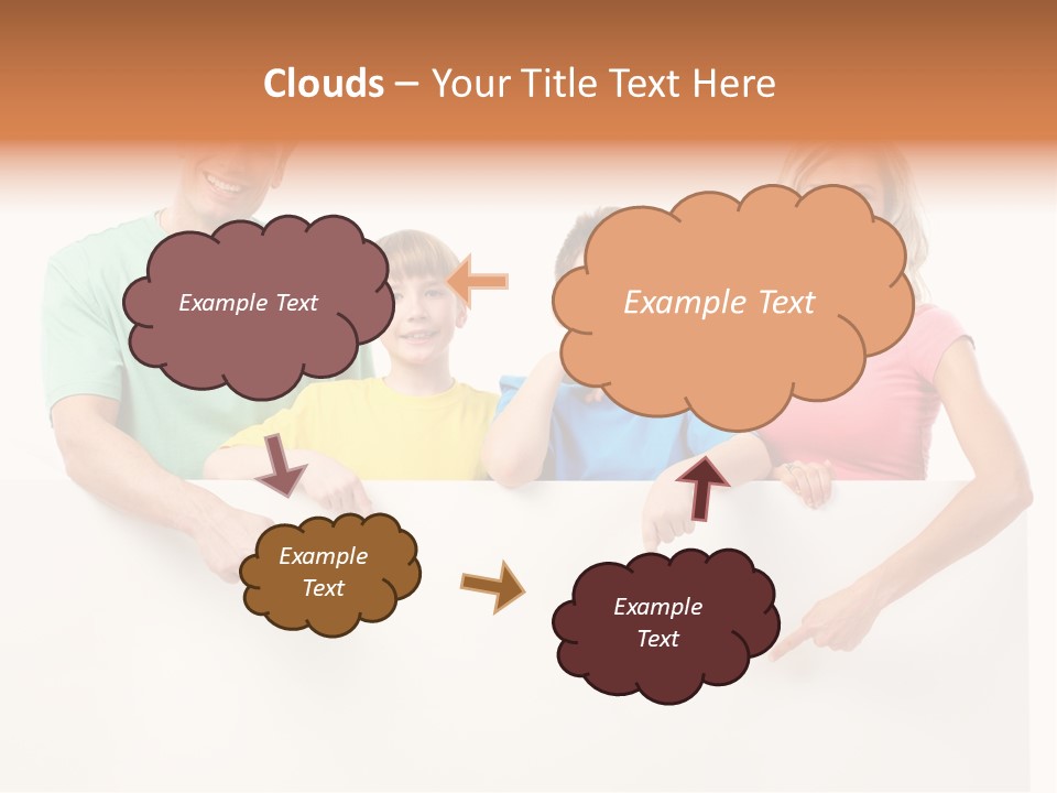 People Child Mom PowerPoint Template