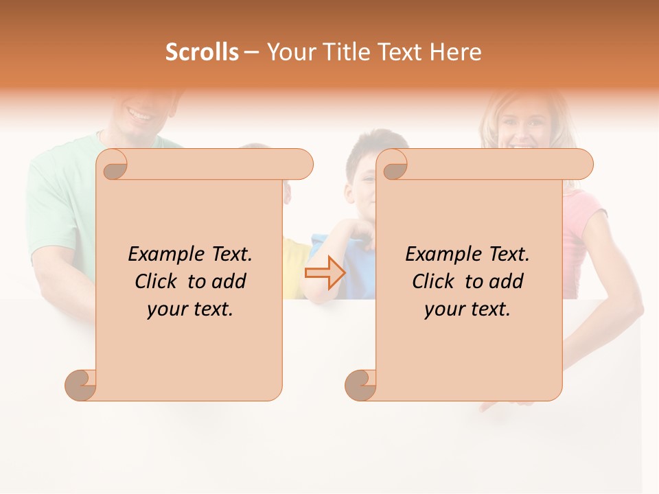 People Child Mom PowerPoint Template