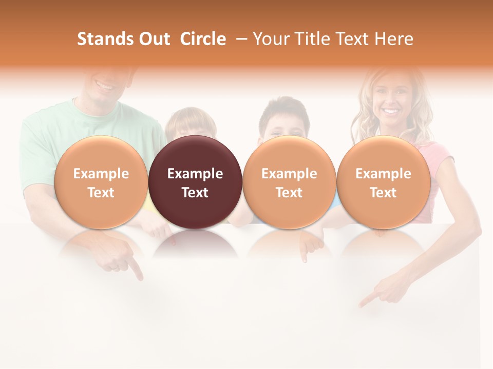 People Child Mom PowerPoint Template