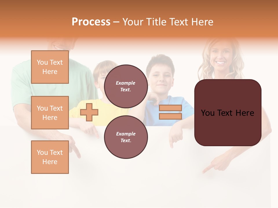 People Child Mom PowerPoint Template