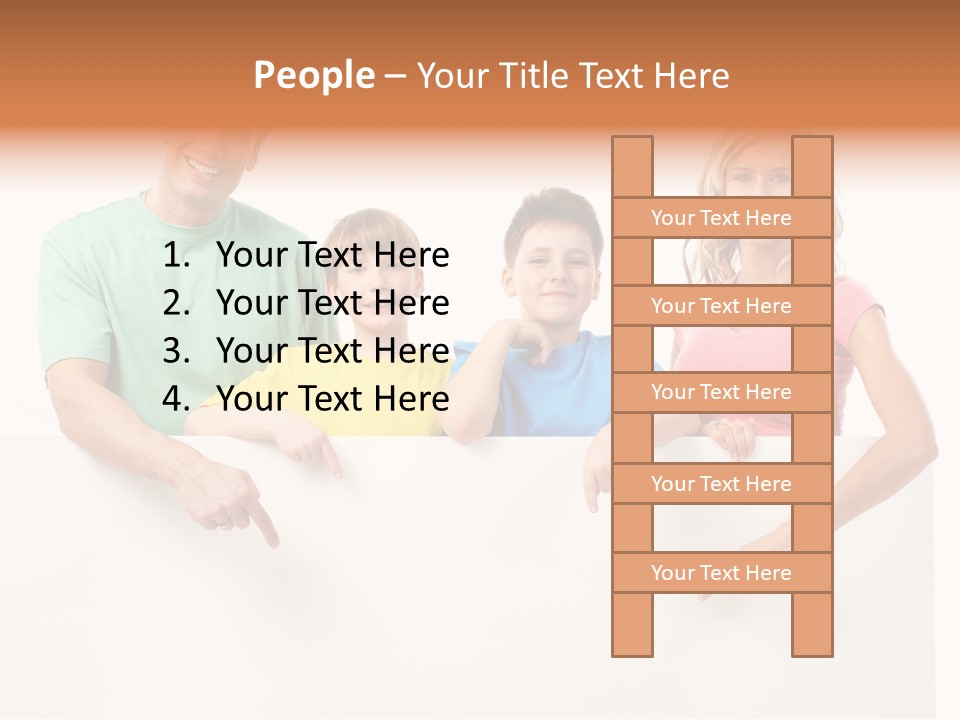 People Child Mom PowerPoint Template