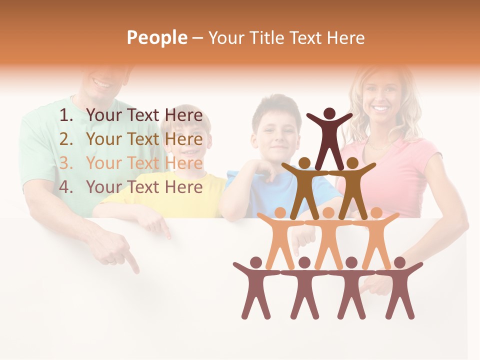 People Child Mom PowerPoint Template