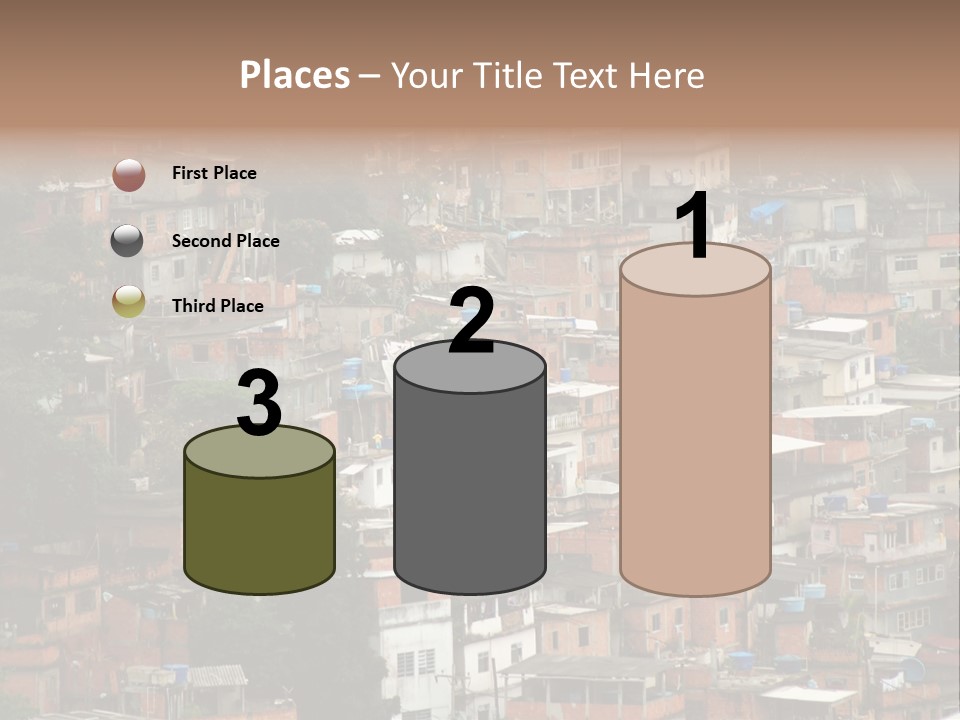 Brazil House Poverty PowerPoint Template