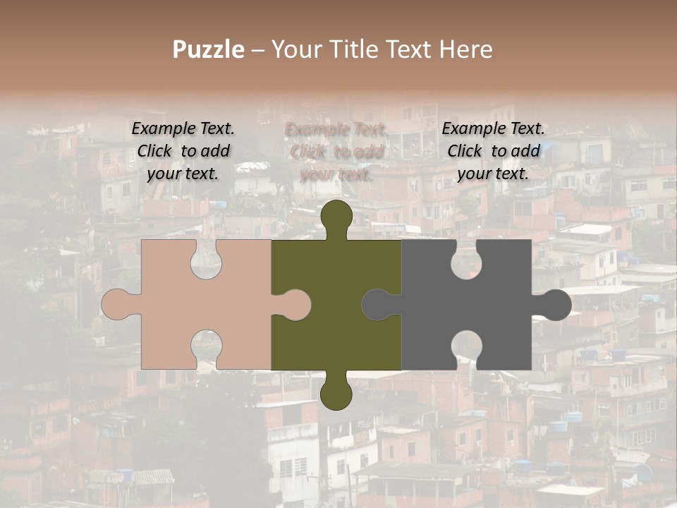 Brazil House Poverty PowerPoint Template