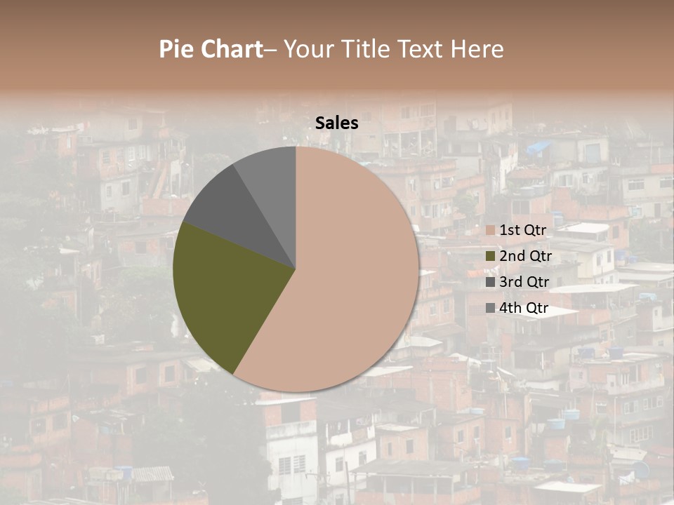 Brazil House Poverty PowerPoint Template