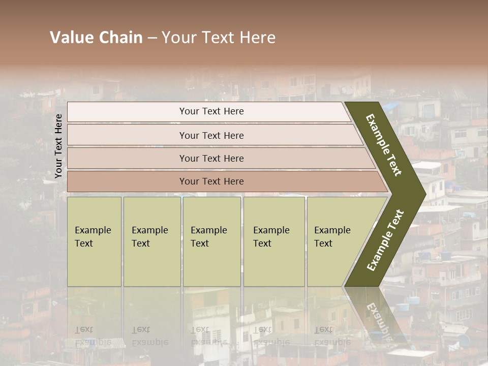 Brazil House Poverty PowerPoint Template