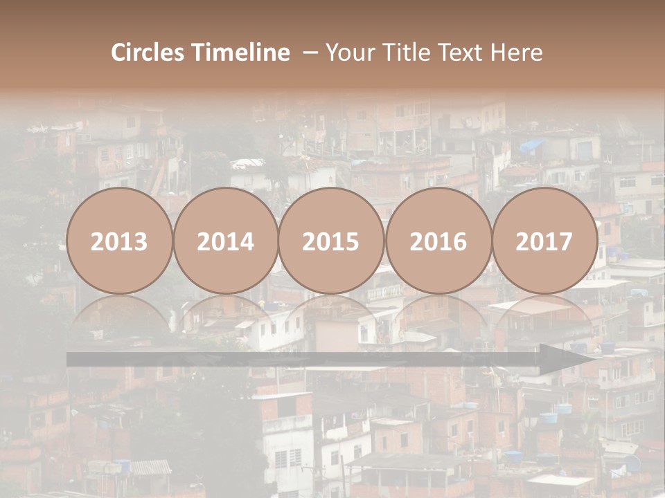 Brazil House Poverty PowerPoint Template