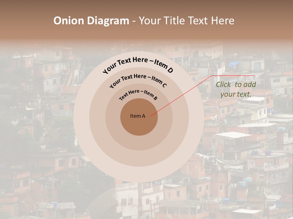 Brazil House Poverty PowerPoint Template