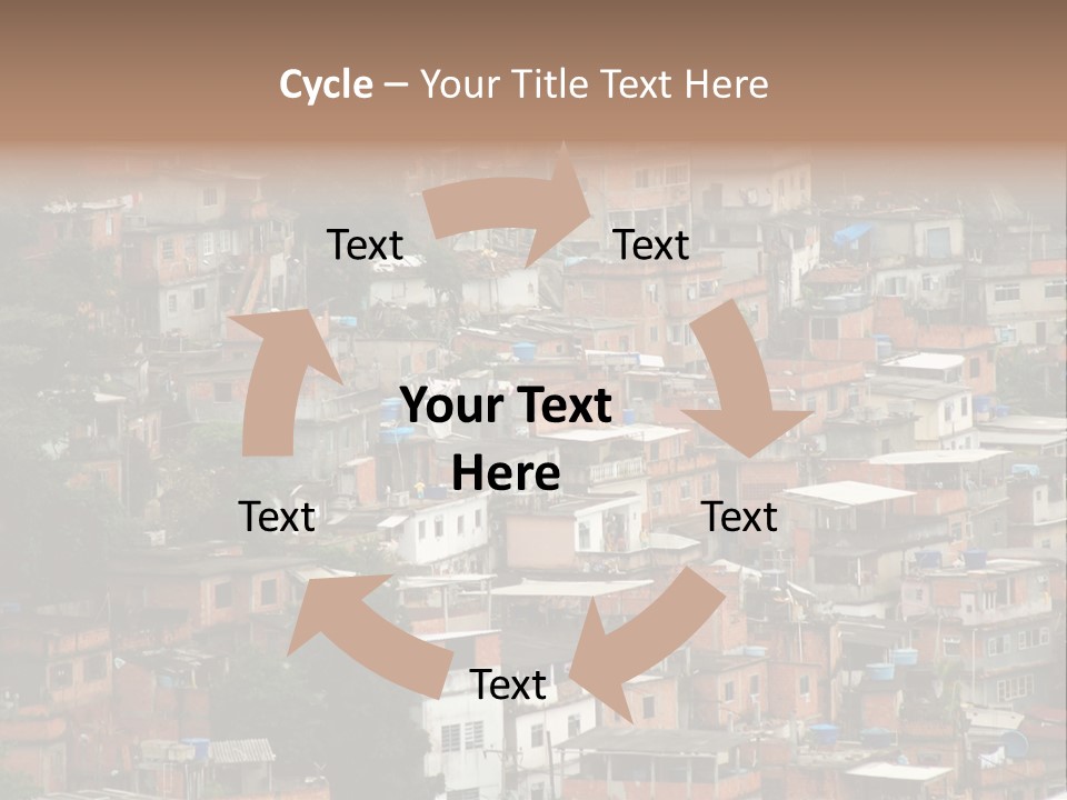 Brazil House Poverty PowerPoint Template