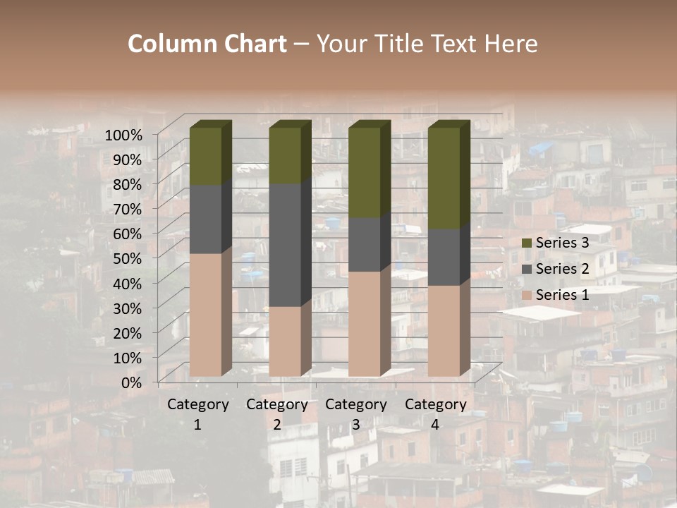 Brazil House Poverty PowerPoint Template