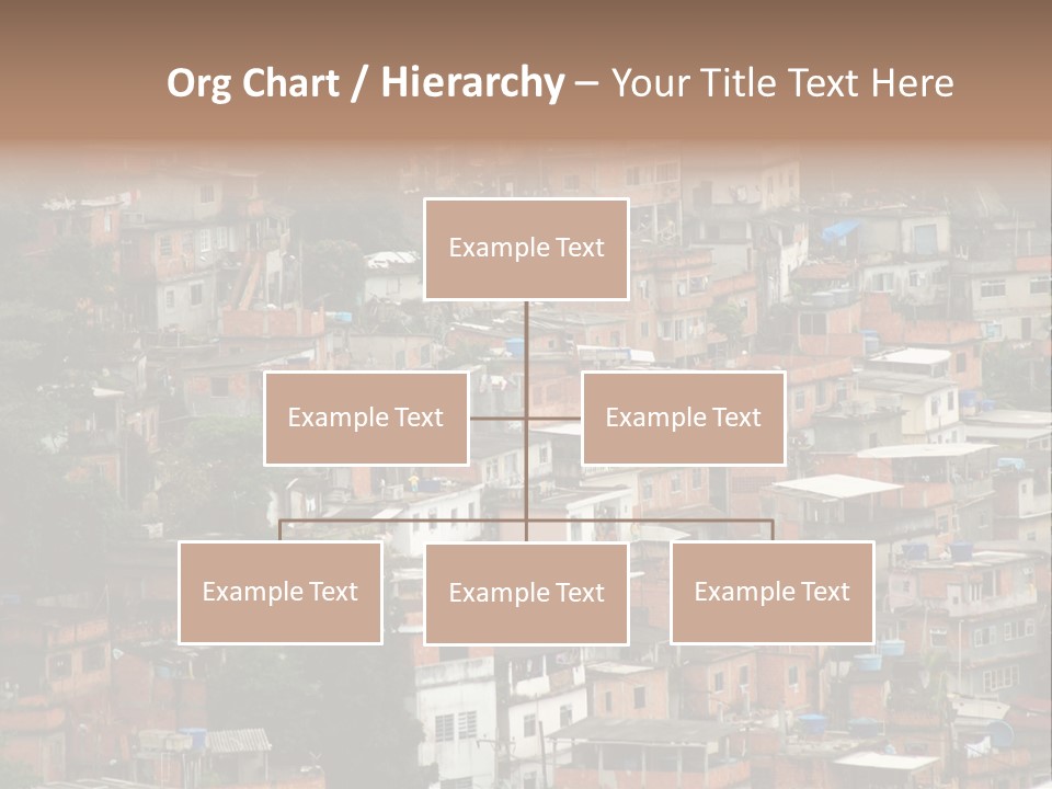 Brazil House Poverty PowerPoint Template