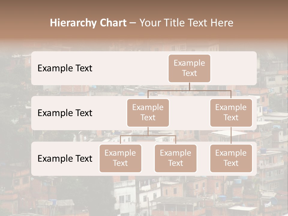 Brazil House Poverty PowerPoint Template