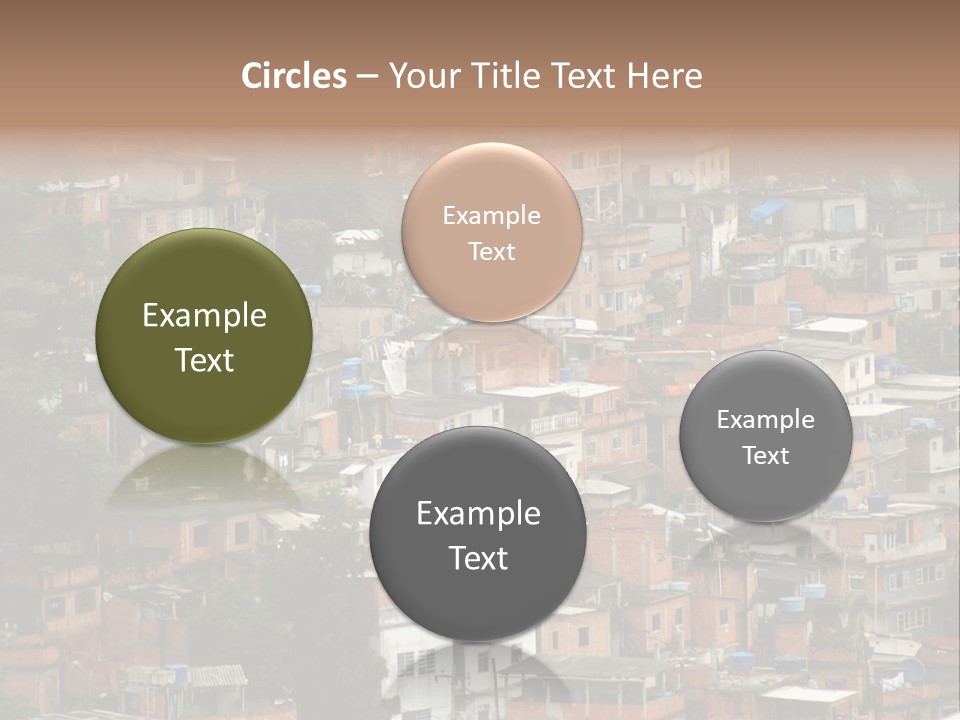 Brazil House Poverty PowerPoint Template