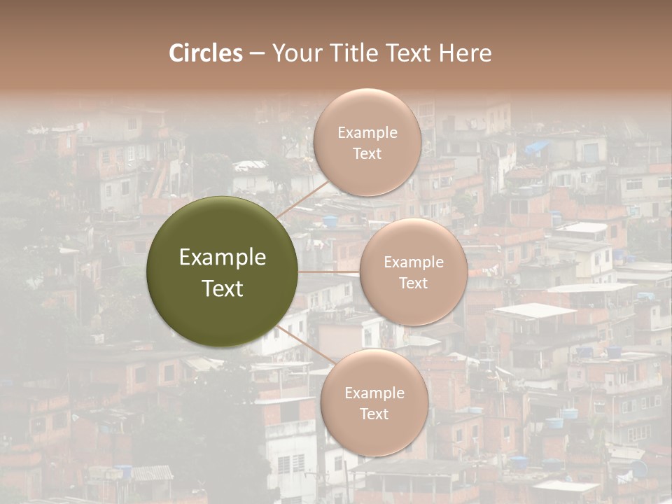 Brazil House Poverty PowerPoint Template
