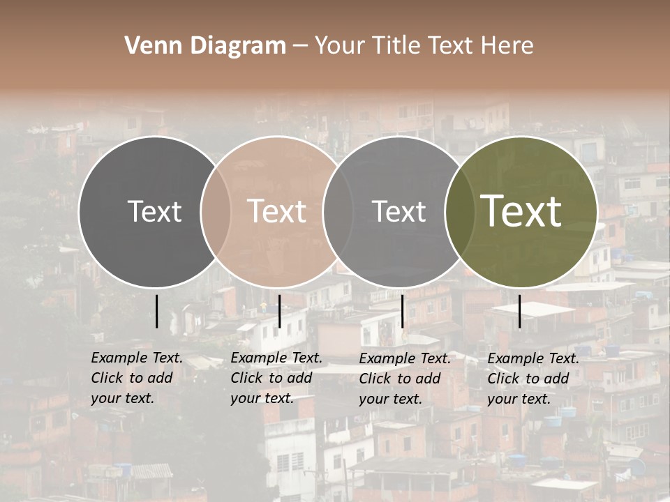 Brazil House Poverty PowerPoint Template