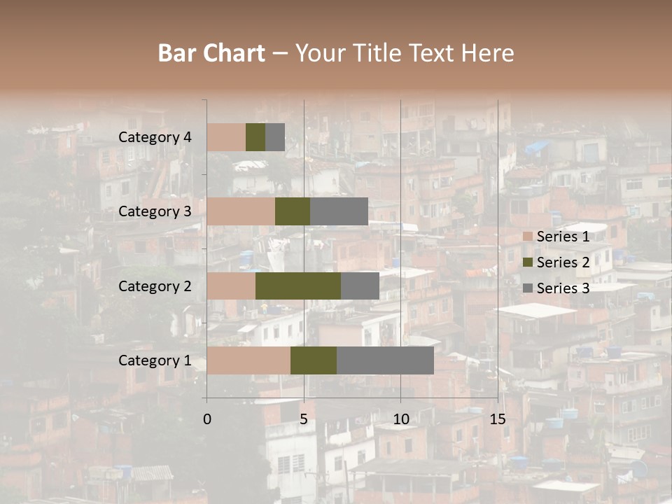 Brazil House Poverty PowerPoint Template