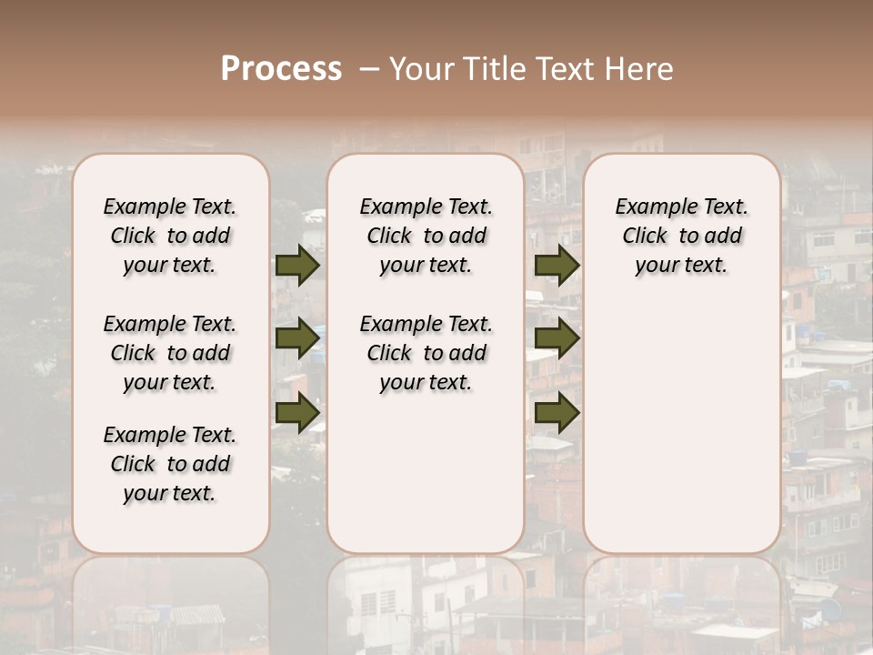 Brazil House Poverty PowerPoint Template