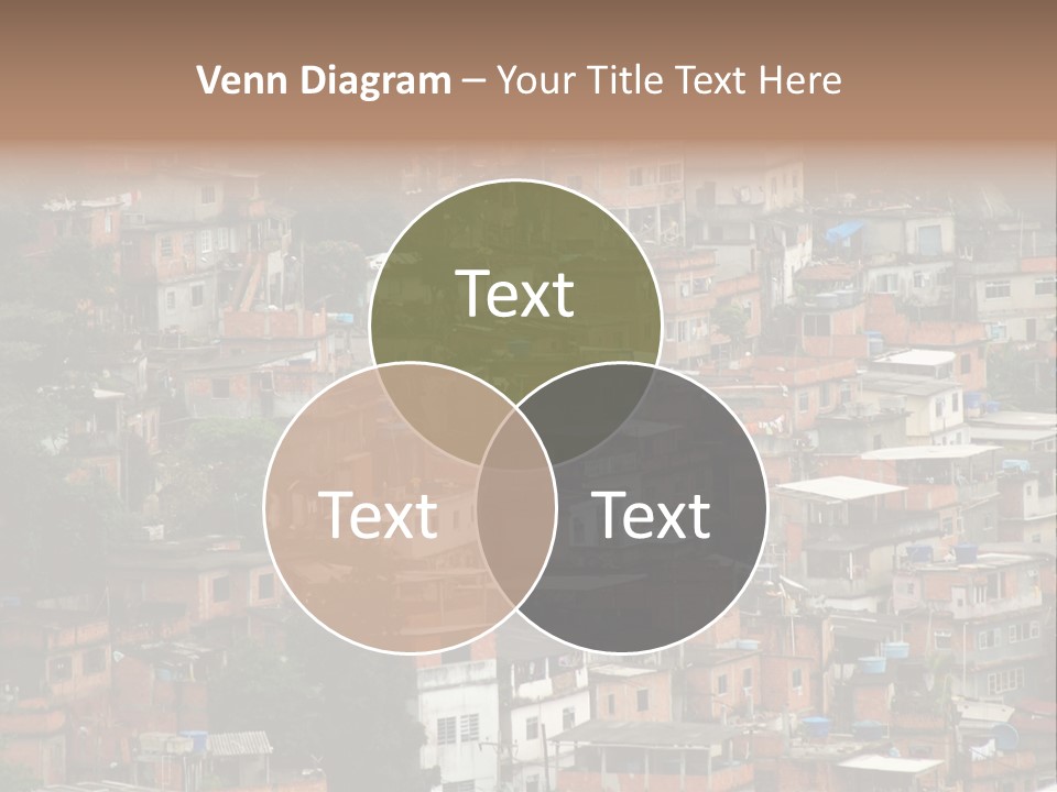 Brazil House Poverty PowerPoint Template