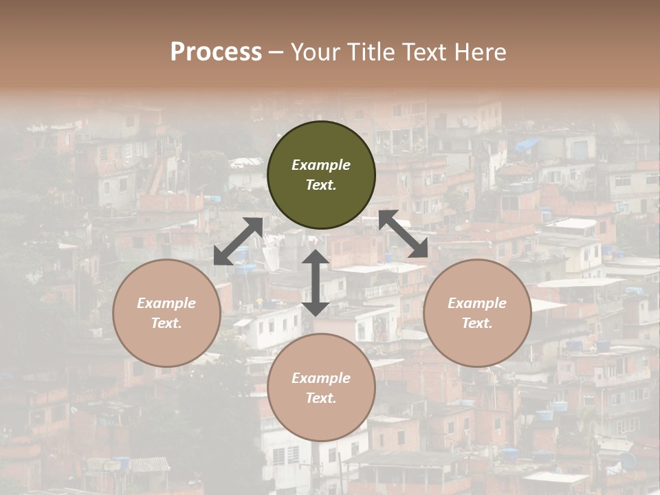 Brazil House Poverty PowerPoint Template