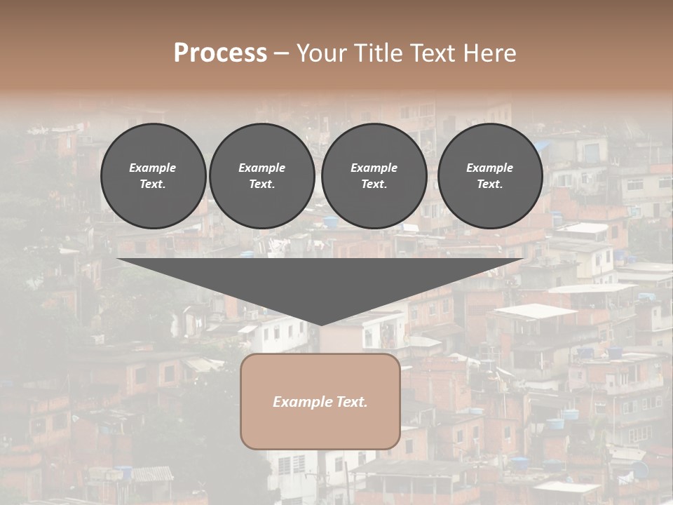 Brazil House Poverty PowerPoint Template
