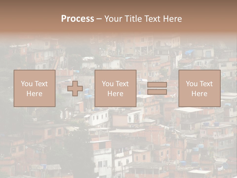 Brazil House Poverty PowerPoint Template