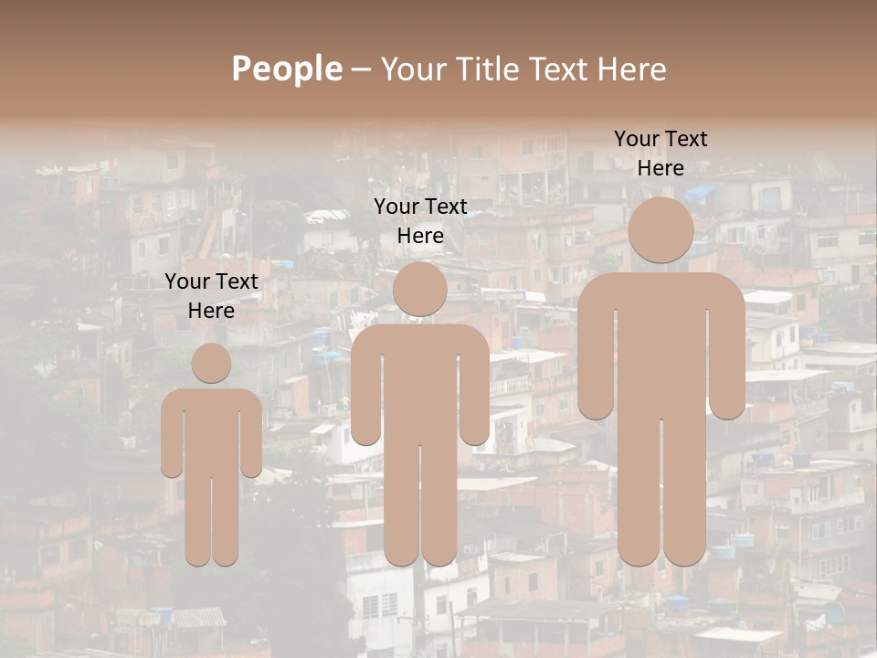 Brazil House Poverty PowerPoint Template