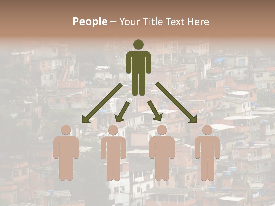 Brazil House Poverty PowerPoint Template