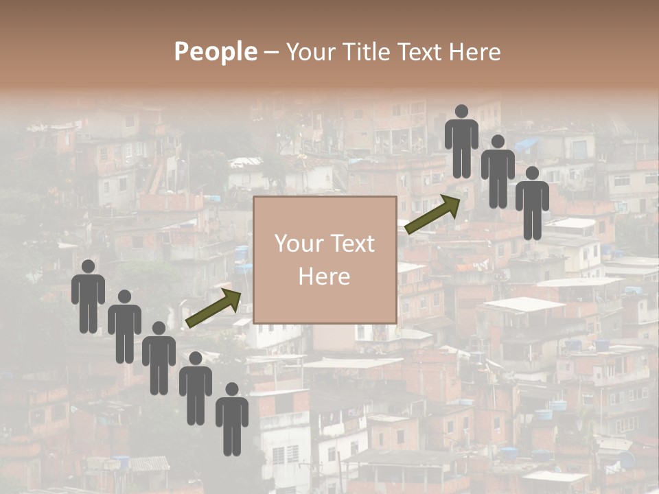Brazil House Poverty PowerPoint Template