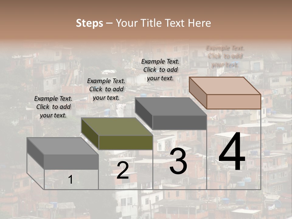 Brazil House Poverty PowerPoint Template