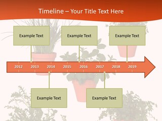 Peppermint Growing Leaves PowerPoint Template