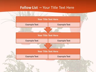 Peppermint Growing Leaves PowerPoint Template