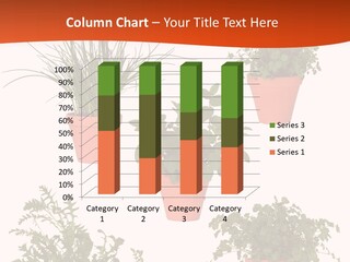 Peppermint Growing Leaves PowerPoint Template