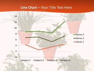 Peppermint Growing Leaves PowerPoint Template