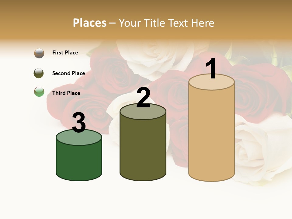 Beauty Gift Blooming PowerPoint Template