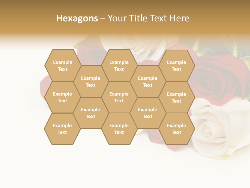 Beauty Gift Blooming PowerPoint Template