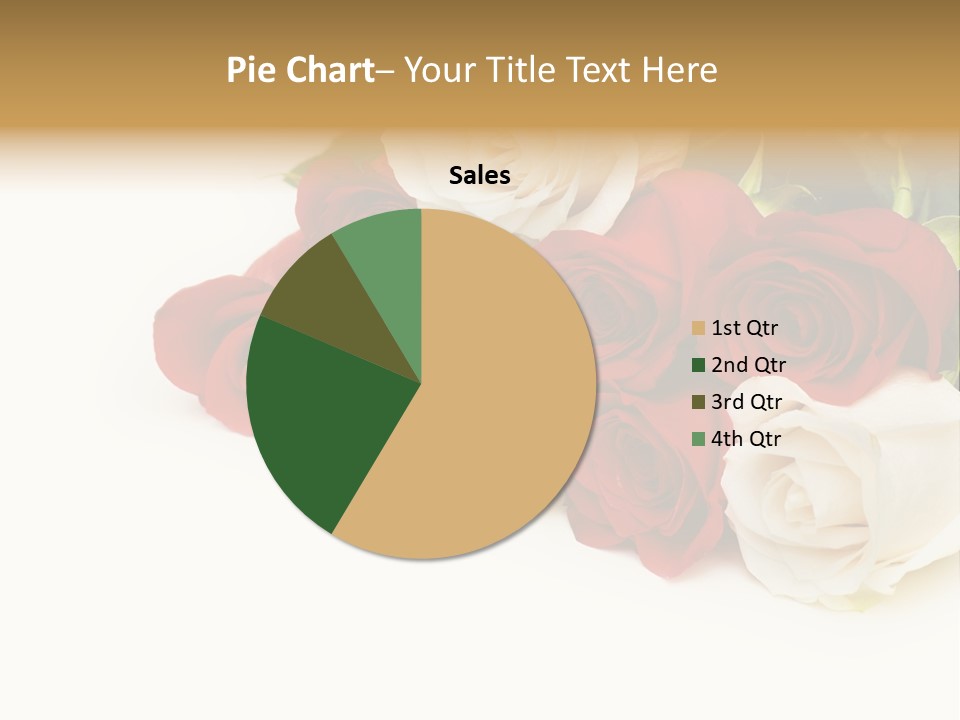 Beauty Gift Blooming PowerPoint Template