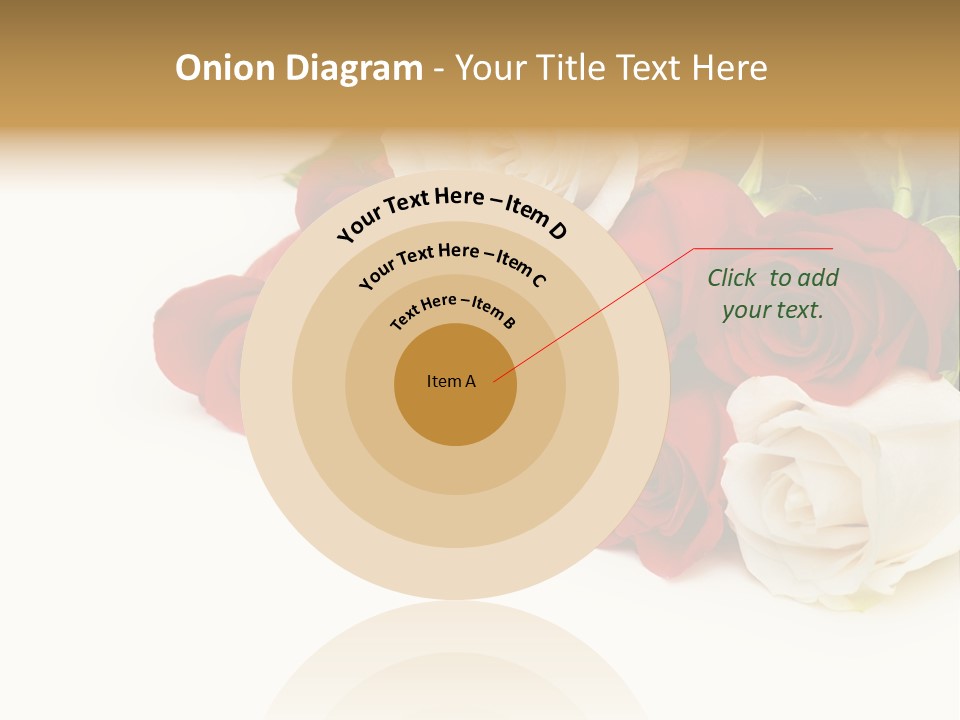 Beauty Gift Blooming PowerPoint Template