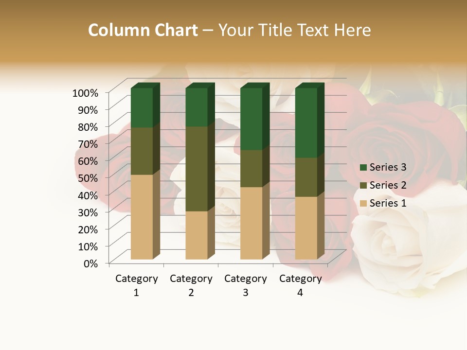 Beauty Gift Blooming PowerPoint Template