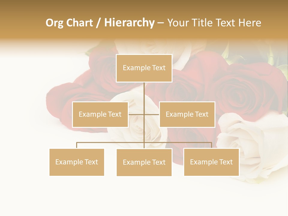 Beauty Gift Blooming PowerPoint Template