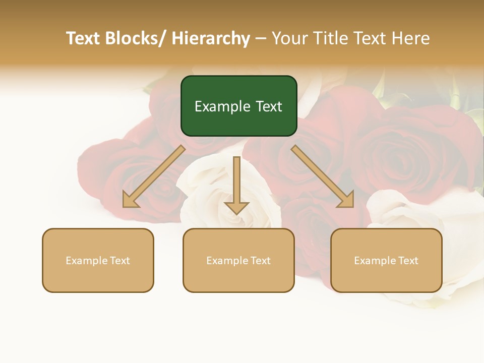 Beauty Gift Blooming PowerPoint Template