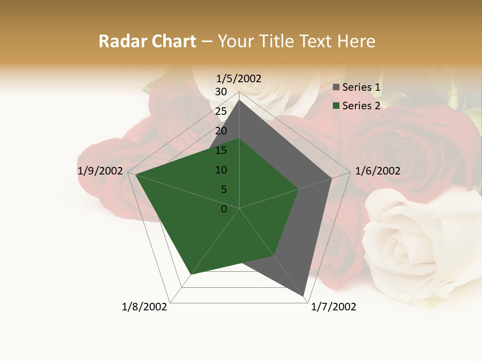 Beauty Gift Blooming PowerPoint Template