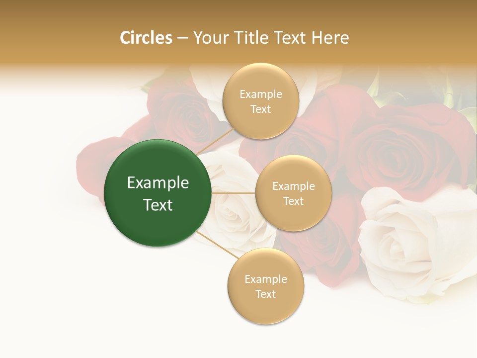 Beauty Gift Blooming PowerPoint Template