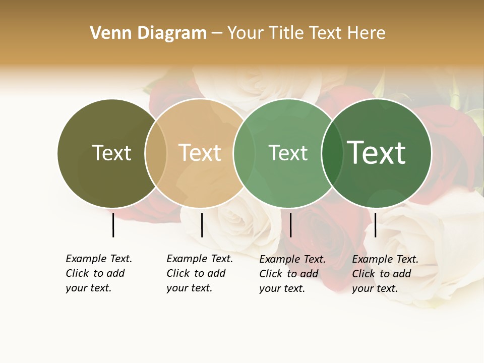 Beauty Gift Blooming PowerPoint Template