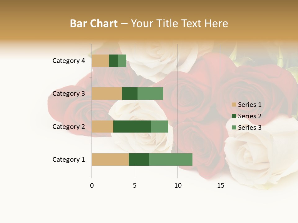 Beauty Gift Blooming PowerPoint Template