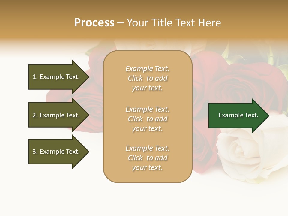 Beauty Gift Blooming PowerPoint Template