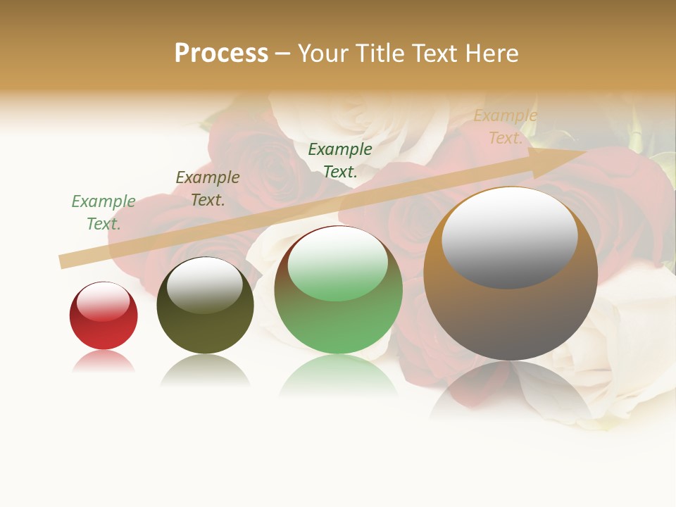 Beauty Gift Blooming PowerPoint Template